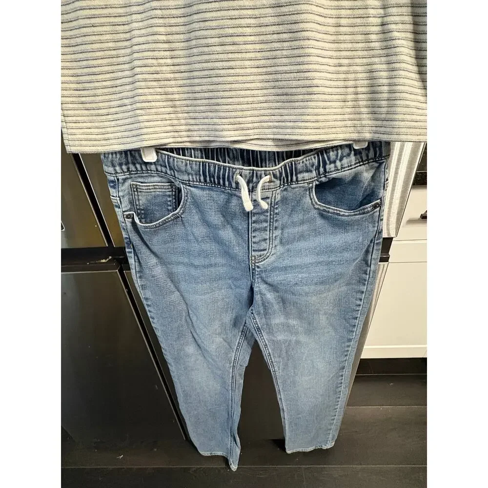 Striped SS and Jeans Outfit - Thereabouts - XL (18/20)